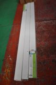*Three 1500mm Single LED Batten Lights