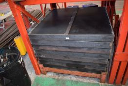 *8x Steel Window Shutters 1x1m