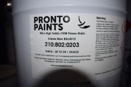 *20L of Pronto Paints Ultra High Solids OEM Enzion Blue Primer