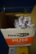 *7x Tubes of Bondit PU18 Strength Polyurethane Sealant and Adhesive