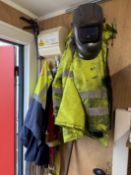 *Assorted PPE Including Hi-Vis Jackets, Welding Screen, Safety Harness, etc.