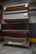 *Four Tier Cantilever Welded Storage Rack