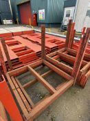 *Three Steel Stillages 105x105cm