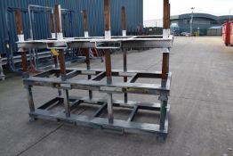 *Three Stackable Stillages 101x241cm x 66cm tall