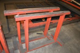 *Pair of Engineers Trestles 120cm wide x 95cm tall