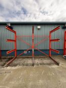 *Three Four Tier Cantilever Storage Racks