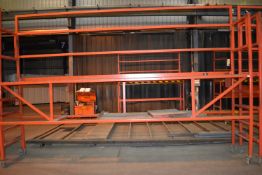 *Mobile Work Platform 165cm work height, 470cm long