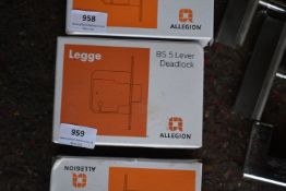 *2pk of Legge 5-Lever Deadlocks