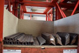 *Quantity of Cut Lengths of Angle Iron and T-Bar (stillage not included)