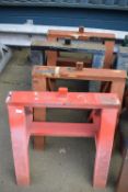 *4x Trestles 70x73cm x 74cm tall