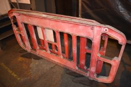 *Two Safety Barriers with Reflective Tape