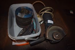 *Bosch 110v 4.5” Grinder with Discs