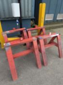 *Four Steel Trestles