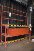 *Portable Work Platform 295cm long, 165cm work height, with Lockable Tool Storage Cabinet