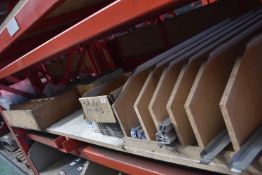 *Contents of Shelf to Include Self Adhesive Tape, Hinges, Nuts, Bolts, Chrome Wardrobe Rail,