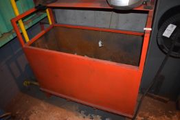 *Steel Mobile Waste Bin