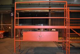 *Mobile Work Platform with Tool Locker 165cm work height, 300cm long