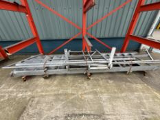 *Galvanised Steel Staircase with Landing