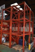 *Four Tier Steel Stillage and Component Storage Rack
