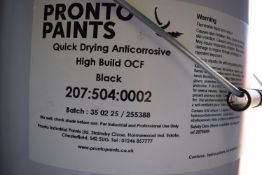 *20L of Quick Drying Anticorrosive High Build OCF Black