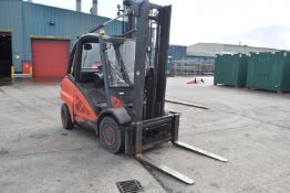 *Linde H50-500394-01 Diesel Forklift Truck, Serial No. H2X394 C090249, 2012 - The Auctioneer