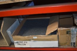 *1x Full and 1x Part Box of 50x50cm Grey Carpet Tiles