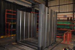 *8ft x 8ft Partly Constructed Steel Cabin