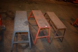 *Three Steel Trestles