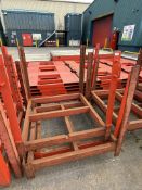 *Three Steel Stillages 105x105cm