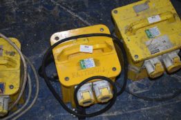 *240v -110v 3kva Two Tool Transformer