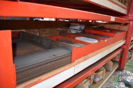 *Contents of Three Divided Component Trays to Include Various Prefabricated Steel Components