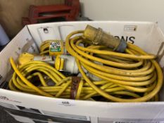 *Box of 110v Extension Leads