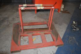 *Forklift Mountable Frame with Swivel