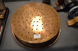Large Copper Colander