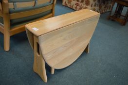 Ercol Oval Drop Leaf Coffee Table