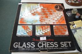 Glass Chess Set