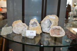 Five Rock Crystals