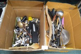 Two Cutlery and Kitchen Utensils