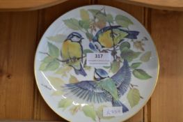 WWF Blue Tit Wall Plate