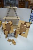 Wooden Photo Frames, Display Stand, Wooden Mice, e