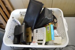 Assorted Items Including Binoculars, Playing Cards