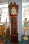 Tempus Fugit Modern Long Case Clock