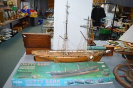 Scratch Built Model of Sailing Clipper 