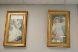 Pair of Gilt Framed Prints