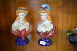 Reproduction Pottery Busts
