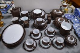 Hornsea Pottery Contrast Pattern Dinner Service 40