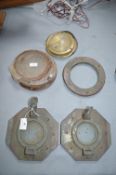Small Brass Portholes, and Porthole Glass