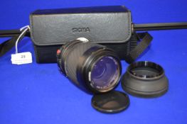 Sigma UC Zoom 70-210mm 1:4-5.6 Lens with Case