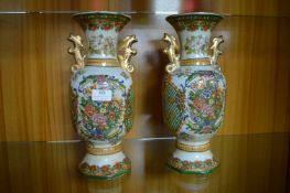 Pair of Chinese Vases