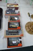 Seven Diecast Easy Yorkshire Buses and Coaches